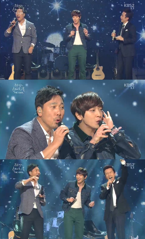 KBS 2TV '유희열의 스케치북' 이문세, 정용화, 유희열이 함께 한 '조조할인' 무대/사진='유희열의 스케치북' 방송화면 캡처