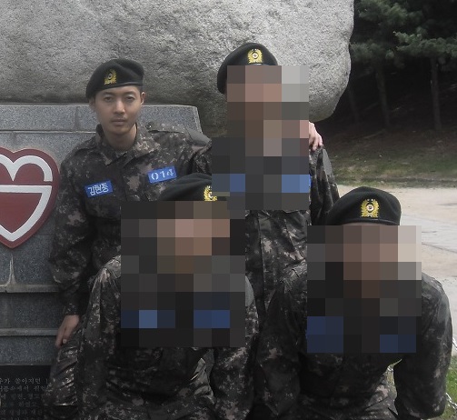 김현중 /사진제공=육군 30사단 신병교육대대 