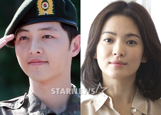 배우 송중기(왼쪽)와 송혜교 /사진=스타뉴스