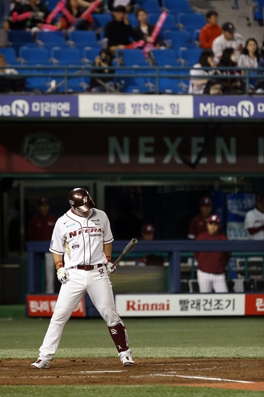 박병호. /사진=넥센 히어로즈 제공<br /><br />
<br /><br />
