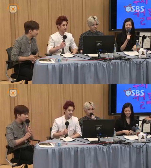 /사진=SBS 파워FM '두시탈출 컬투쇼' 보이는 라디오 방송화면 캡쳐