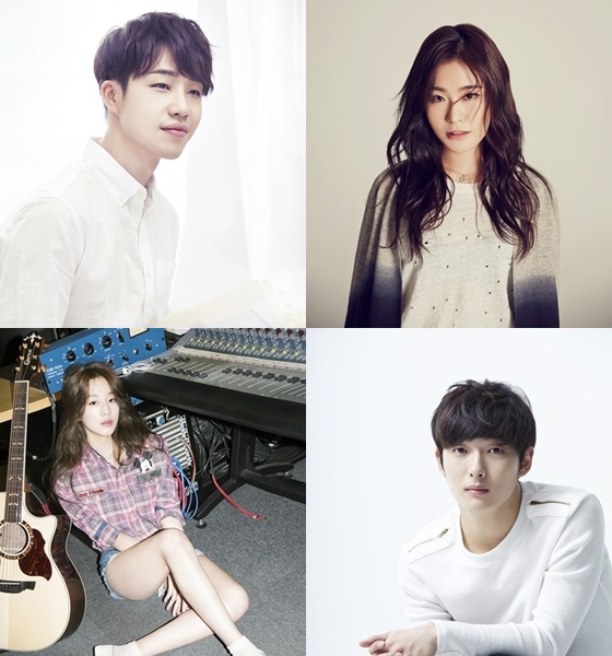(왼쪽위부터 시계방향) 홍대과, 신지수, 데이비드오, 박보람 / 사진제공=각 소속사