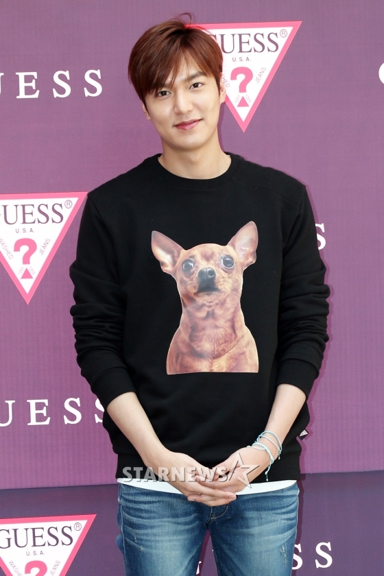 배우 이민호 /사진=이정호 인턴기자