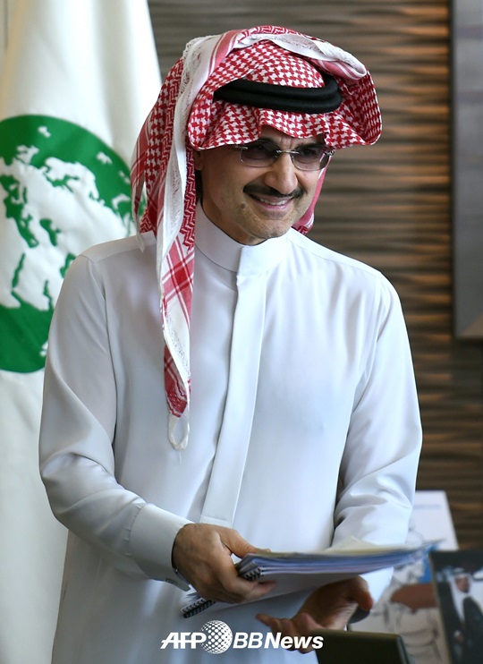 알왈리드 사우디 왕자. /AFPBBNews=뉴스1