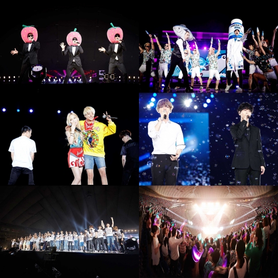 SMTOWN LIVE 도쿄돔 공연 /사진=SM엔터테인먼트 