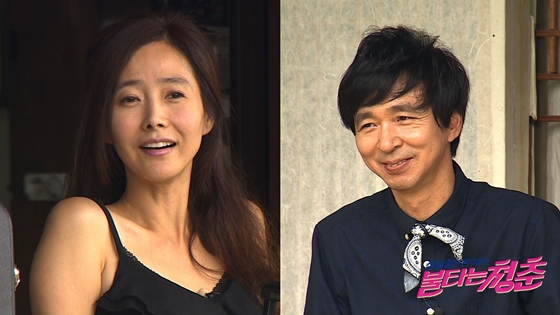 유재석도 응원하는 SBS '불타는 청춘'의 강수지 김국진 커플/사진제공=SBS