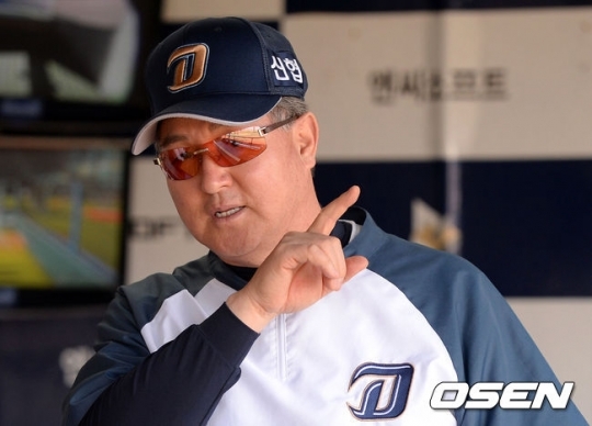 NC 김경문 감독. /사진=OSEN<br /><br />
<br /><br />
