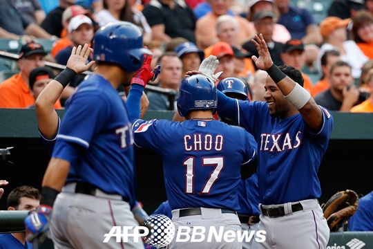 추신수. /AFPBBNews=뉴스1<br /><br />
<br /><br />
