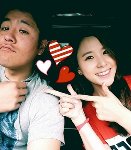 강민호와 신소연 / 사진=신소연 인스타그램
