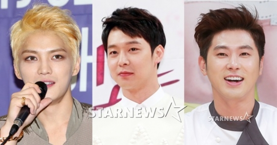 김재중, 박유천, 정윤호 / 사진=스타뉴스