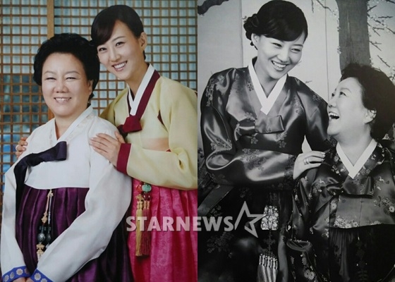/사진=장윤정과 어머니 육모씨 