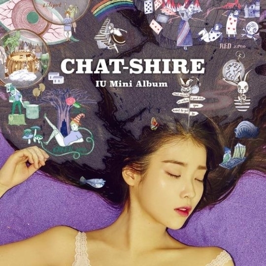 / 사진=아이유 미니 4집 '챗-셔' 재킷