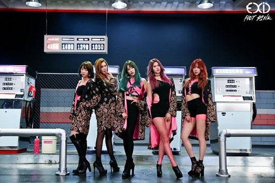 EXID (왼쪽부터) 혜린, LE, 하니, 정화, 솔지 / 사진제공=예당엔터테인먼트