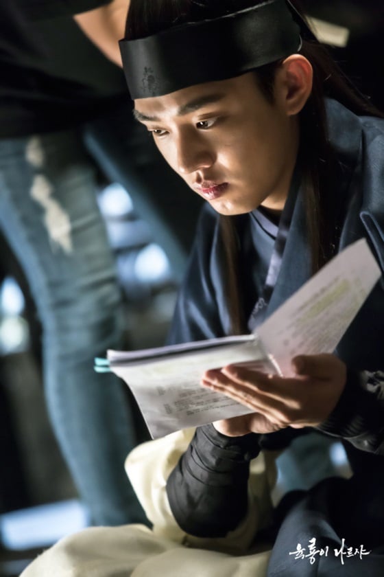 배우 유아인/사진=SBS '육룡이 나르샤' 공식 홈페이지