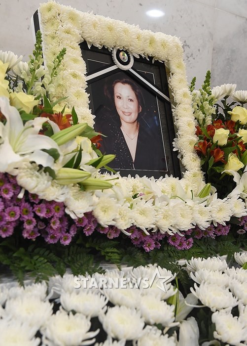 고 김혜정 영정 /사진=사진공동취재단 