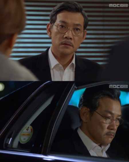 '화려한 유혹'에서 강석현 역을 맡은 정진영/사진=MBC '화려한 유혹' 방송화면 캡처
