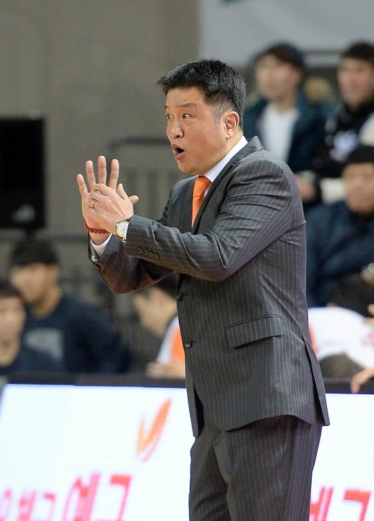 유도훈 감독. /사진=KBL 제공<br /><br />
<br /><br />
