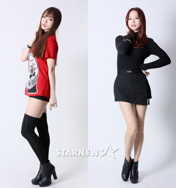 하니(왼쪽)와 솔지 / 사진=스타뉴스
