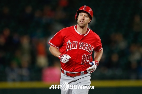 LA 에인절스 시절 데이비드 머피./AFPBBNews=뉴스1<br /><br />
<br /><br />

