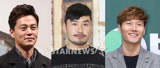 KBS 2TV 새 예능 '어서옵쇼'의 이서진, 노홍철, 김종국 