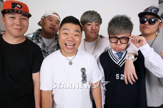 비트파이터 쿠키, 붐박스, 정종철, 신조, 투악스, 라티노(왼쪽부터) /사진=임성균 기자 