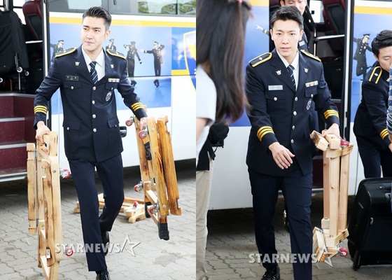 최시원과 동해 /사진=김휘선 인턴기자