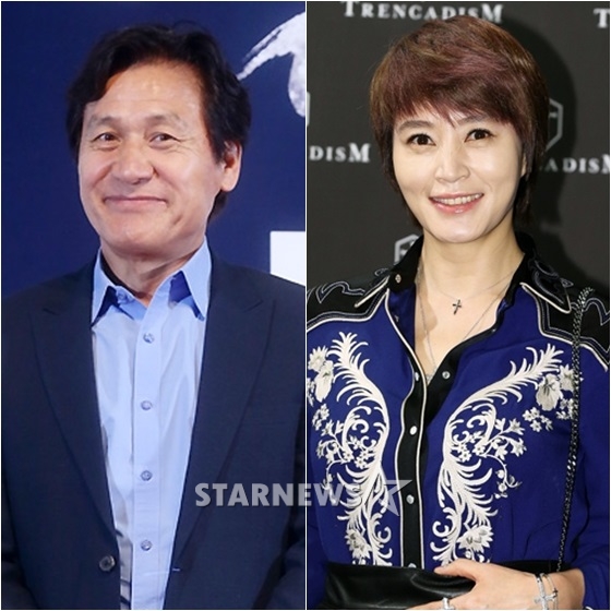 안성기(왼쪽)와 김혜수 / 사진=스타뉴스 