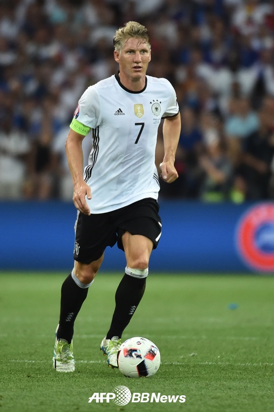 독일 국가대표팀 은퇴를 선언한 바스티안 슈바인슈타이거. /AFPBBNews=뉴스1