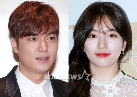 배우 이민호(왼쪽)와 수지/사진=스타뉴스