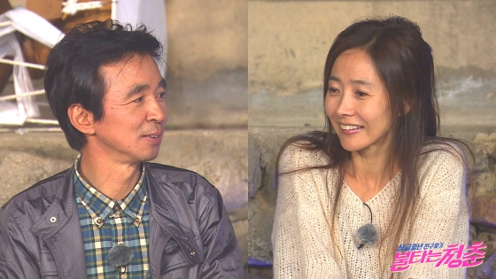 김국진과 강수지 /사진=SBS '불타는 청춘'
