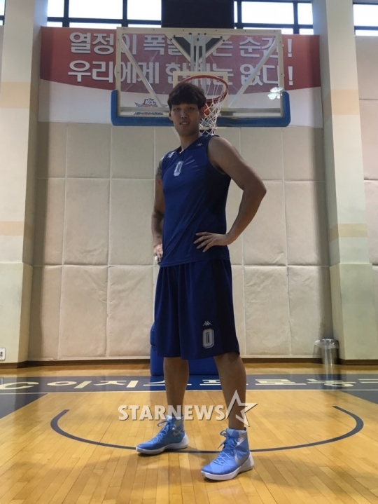 하승진. /사진=김지현 기자<br /><br />
<br /><br />
