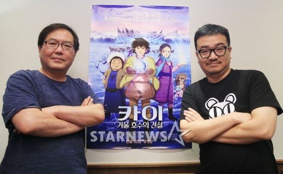 이성강 감독, 연상호 감독 /사진=이기범 기자