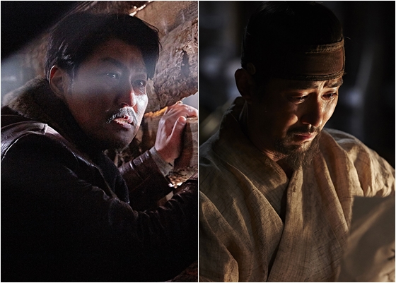 '밀정'의 송강호(사진 왼쪽)과 '고산자, 대동여지도'의 차승원 / 사진=스틸컷