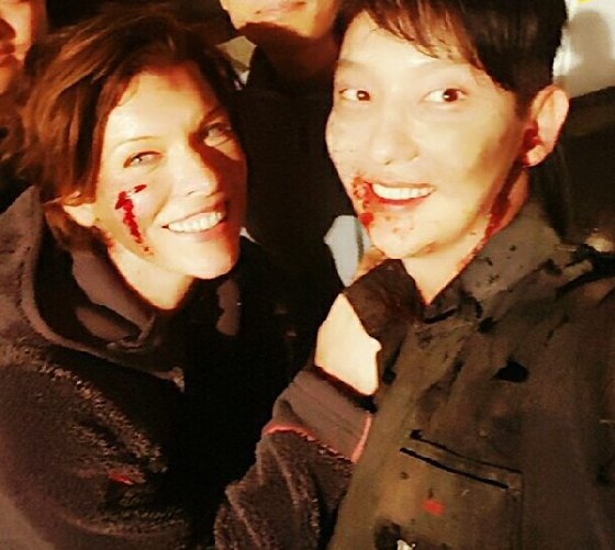 밀라요보비치와 이준기 / 사진=이준기 인스타그램
