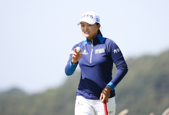 고진영. /사진=KLPGA 제공<br /><br />
<br /><br />
