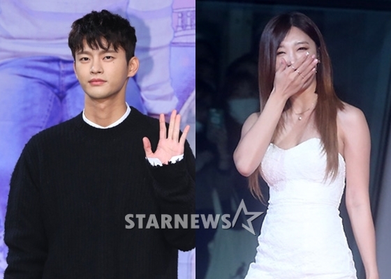 배우 서인국(왼쪽)과 정은지/사진=스타뉴스