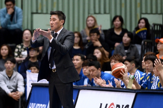 이상민 감독. /사진=KBL 제공<br /><br />
<br /><br />
