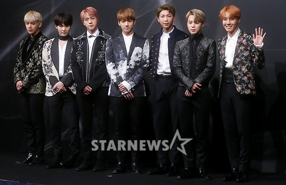 방탄소년단/사진=홍봉진 기자