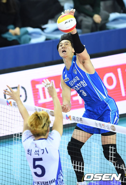 삼성화재 박철우.<br /><br />
<br /><br />
