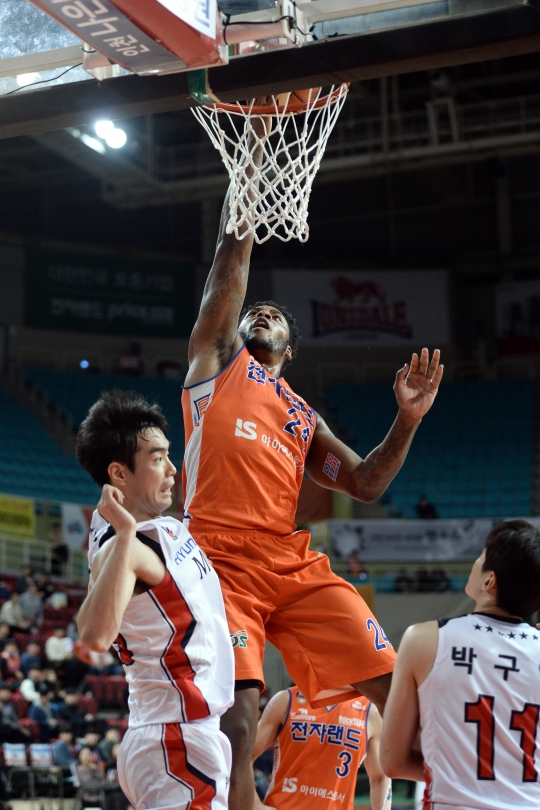 제임스 켈리. /사진=KBL 제공<br /><br />
<br /><br />
