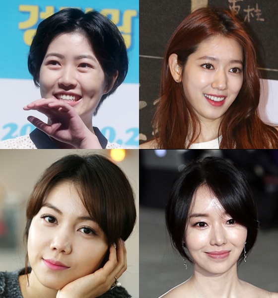 (왼쪽위부터 시계방향) 심은경, 박신혜, 이정현, 김옥빈 / 사진=스타뉴스