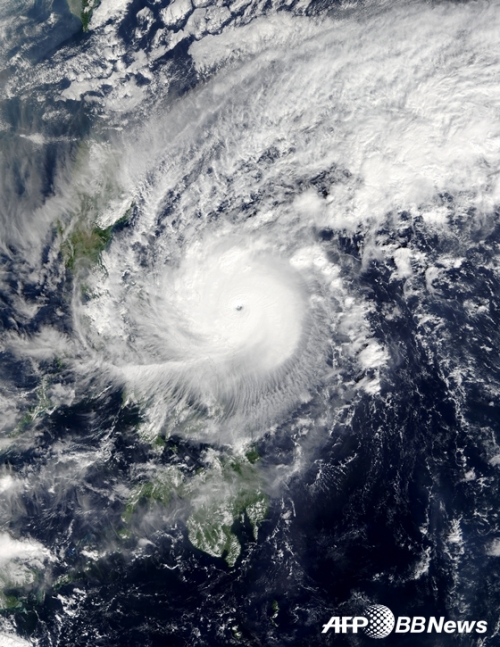 필리핀에 상륙한 거대한 태풍 /AFPBBNews=뉴스1