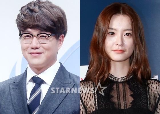 가수 성시경과 배우 정유미 /사진=-스타뉴스