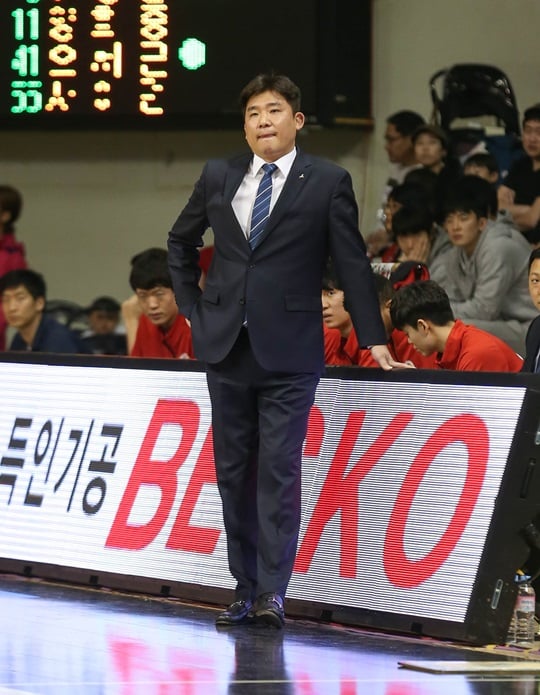 안양 KGC 김승기 감독. /사진=KBL 제공<br /><br />
<br /><br />
