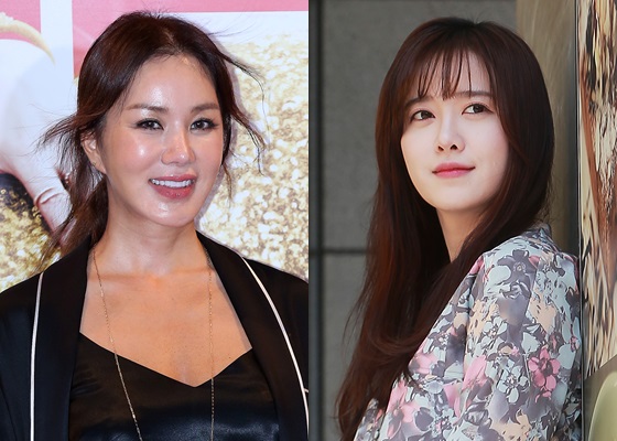 엄정화(왼쪽)와 구혜선 /사진=스타뉴스