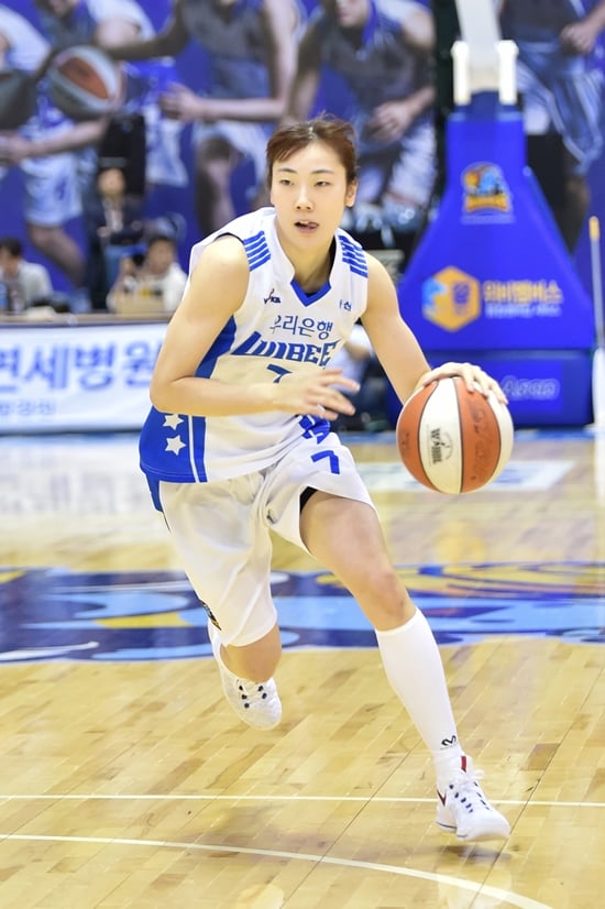 박혜진. /사진=WKBL<br /><br />
<br /><br />

