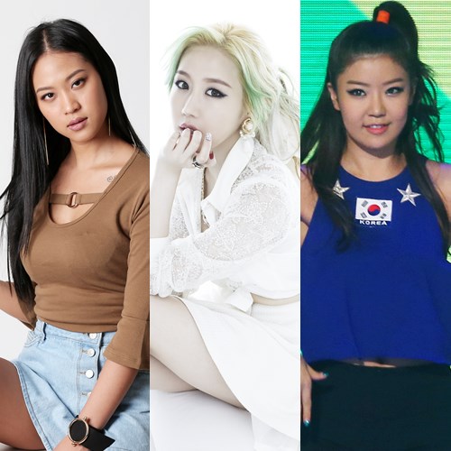 (왼쪽부터) 가수 나다, 진주, 다인 /사진=스타뉴스, 마피아레코드