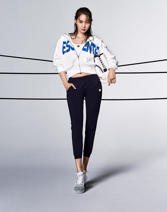 신민아 / 사진제공=데상트