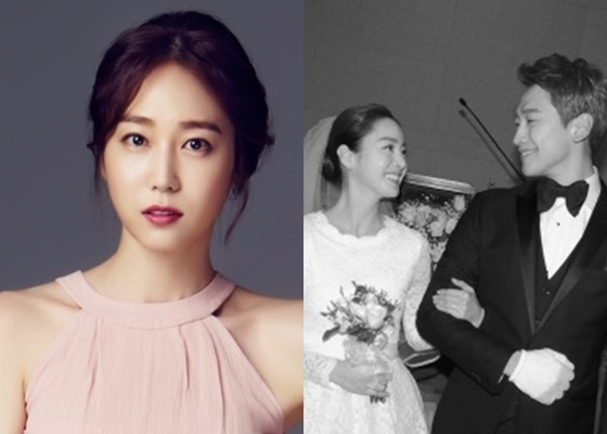 배우 하시은(왼쪽)과 비-김태희 부부 /사진=케이스타엔터테인먼트, 레인컴퍼니 루아엔터테인먼트