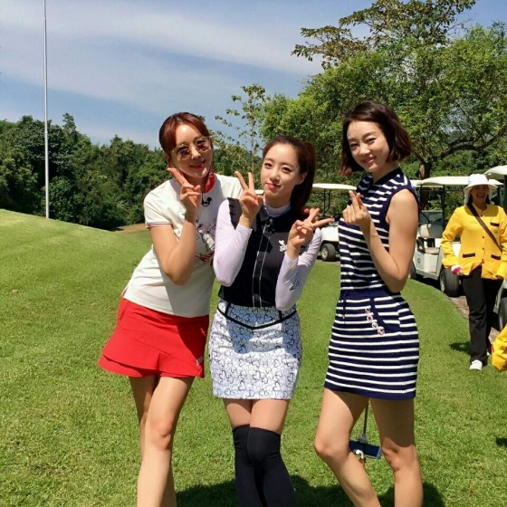 한영, 함은정, 최여진(왼쪽부터) /사진=한영 인스타그램 